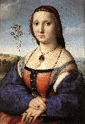 Portrait of Maddalena Doni ft RAFFAELLO Sanzio